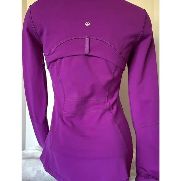Lululemon - Define Front Zip Jacket Purple, Size 6 - Picture 3 of 5